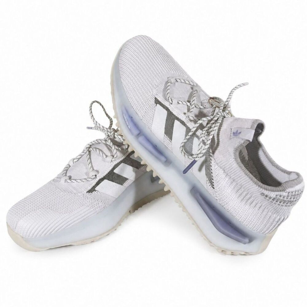 adidas NMD-S1 Men’s 12 Cloud White Light Purple BOOST Sneakers HP5522 NWT